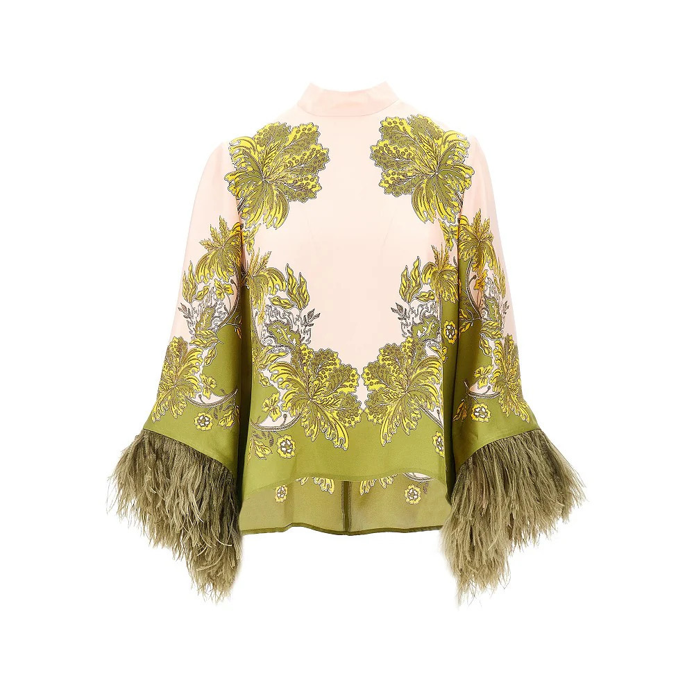 La Double J Make An Exit Silk Twill Top